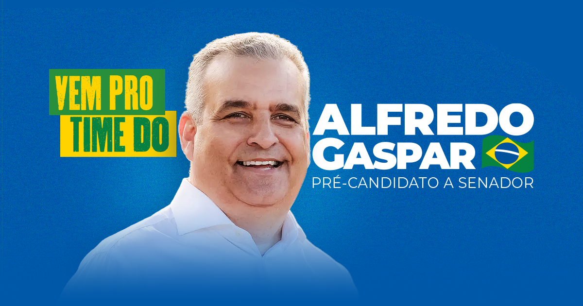 Alfredo Gaspar, pré-candidato a senador por Alagoas